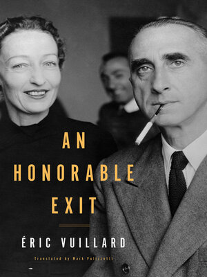 cover image of An Honorable Exit